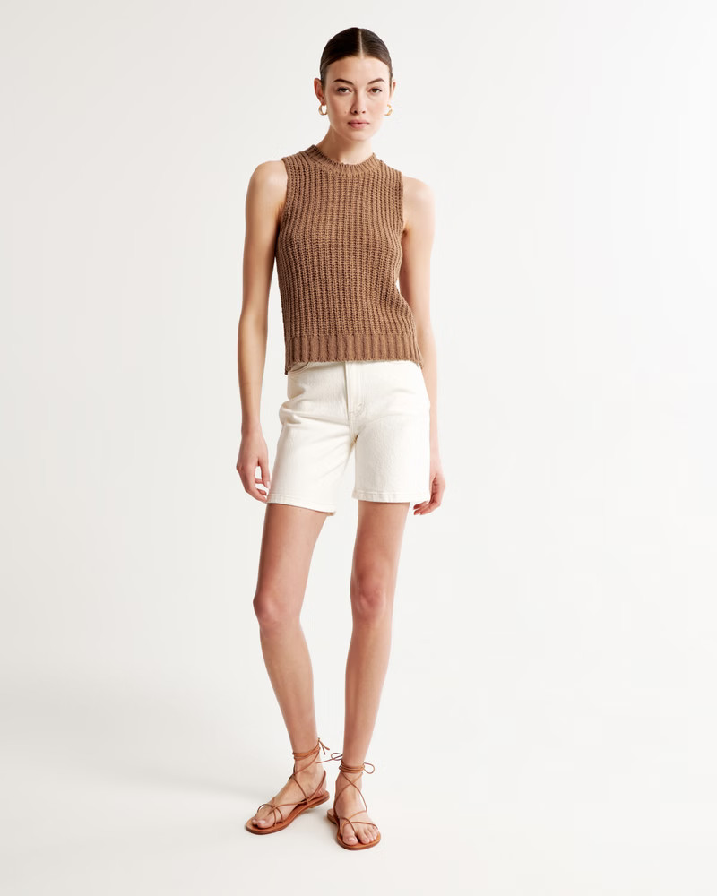 Easy Shaker Sweater Tank | Abercrombie & Fitch (US)