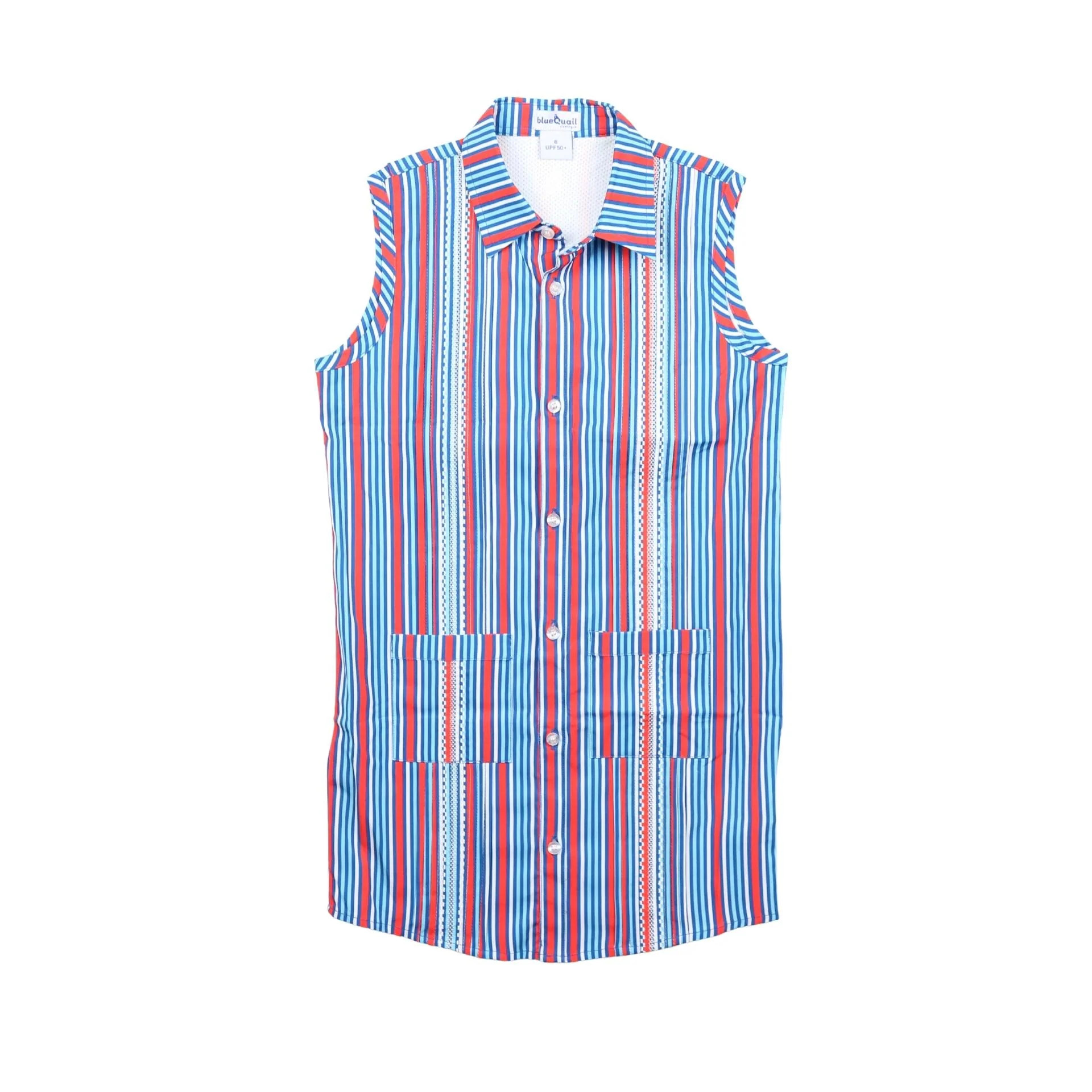 Turtle Sleeveless Dress - Guayabera Collection | Blue Quail Clothing Co. | BlueQuail Clothing Co.