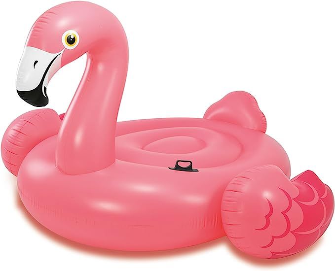 Intex Mega Flamingo, Inflatable Island, 86in X 83in X 53.5in, Pink, Mega Float (56288EP) | Amazon (US)