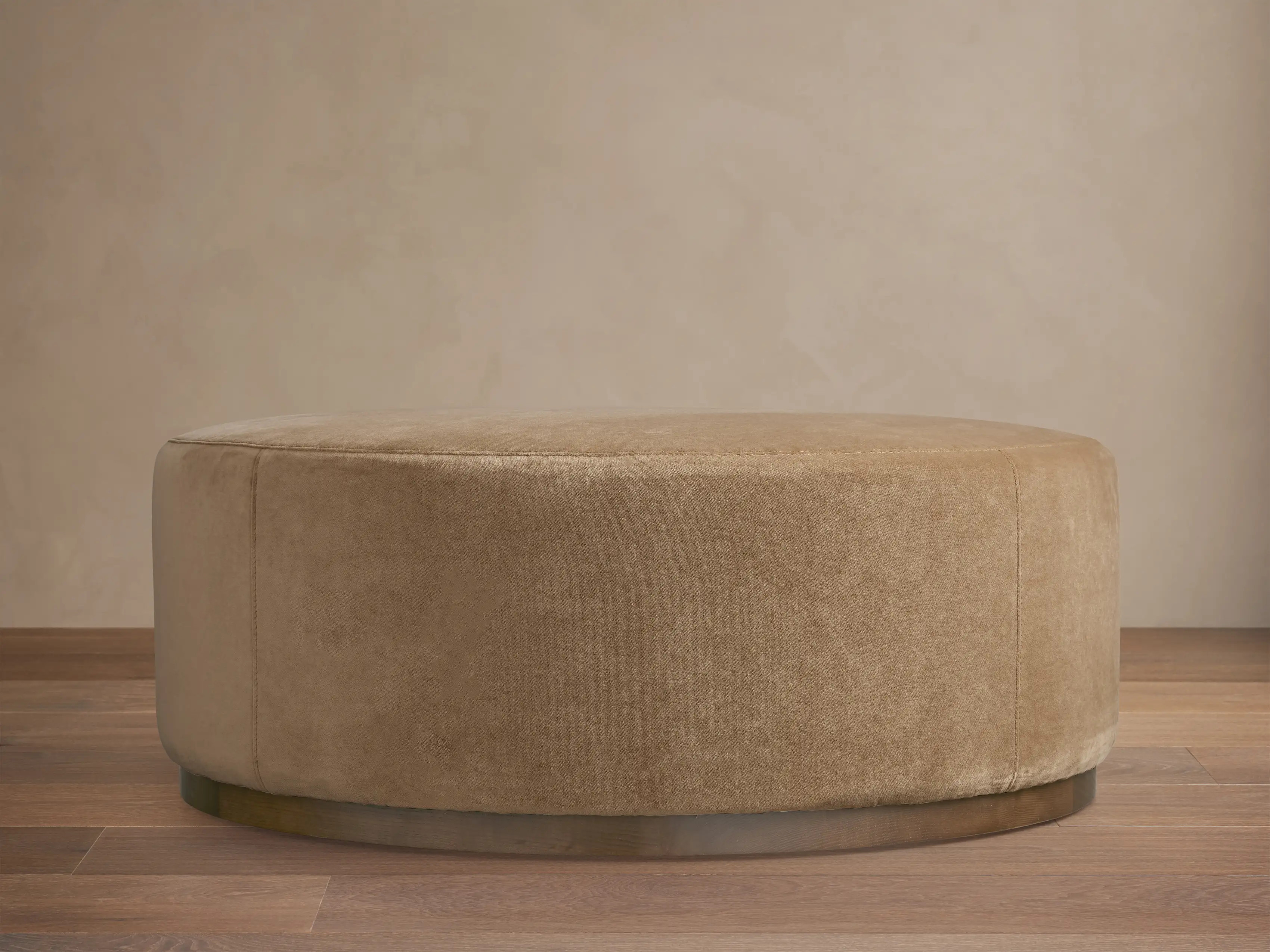 Ryles Plinth Ottoman | Arhaus