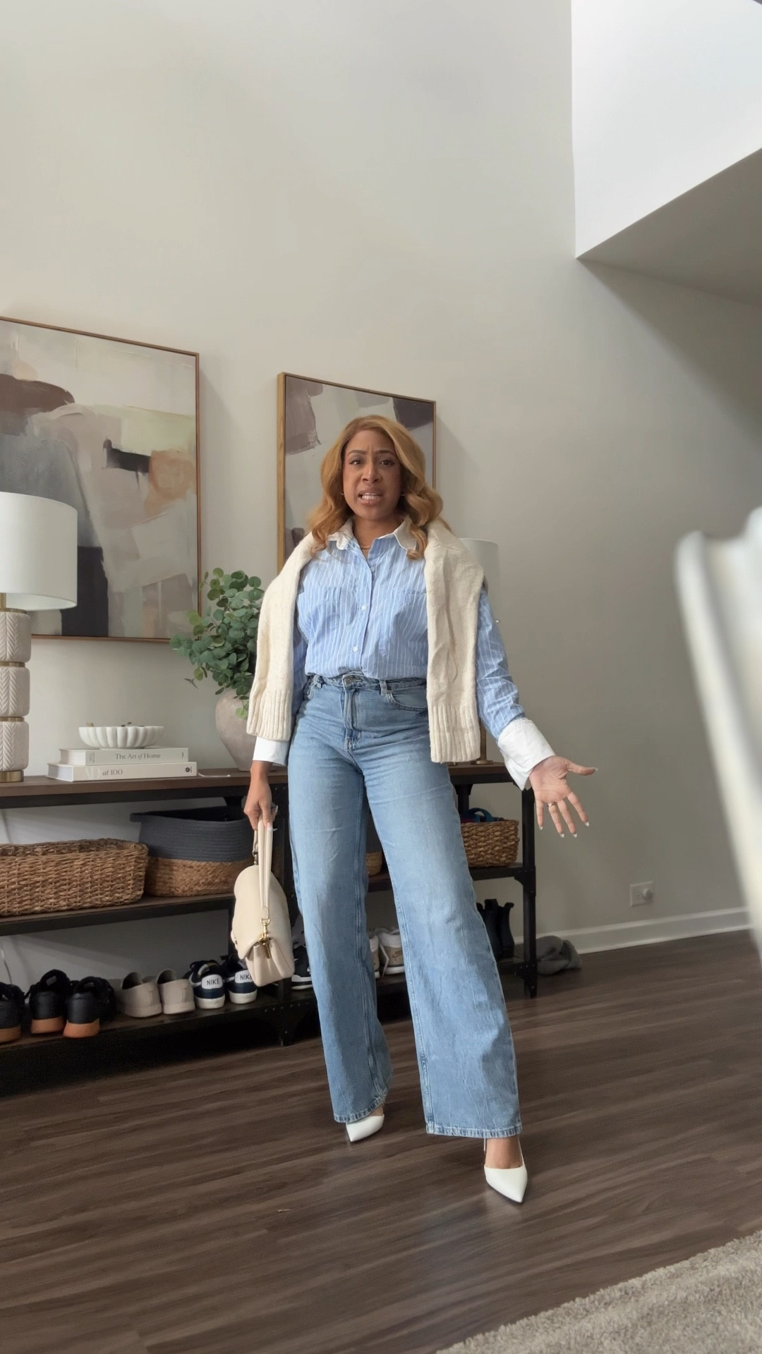 My look today with $30 jeans 🥰

#LTKFindsUnder50 #LTKFindsUnder100