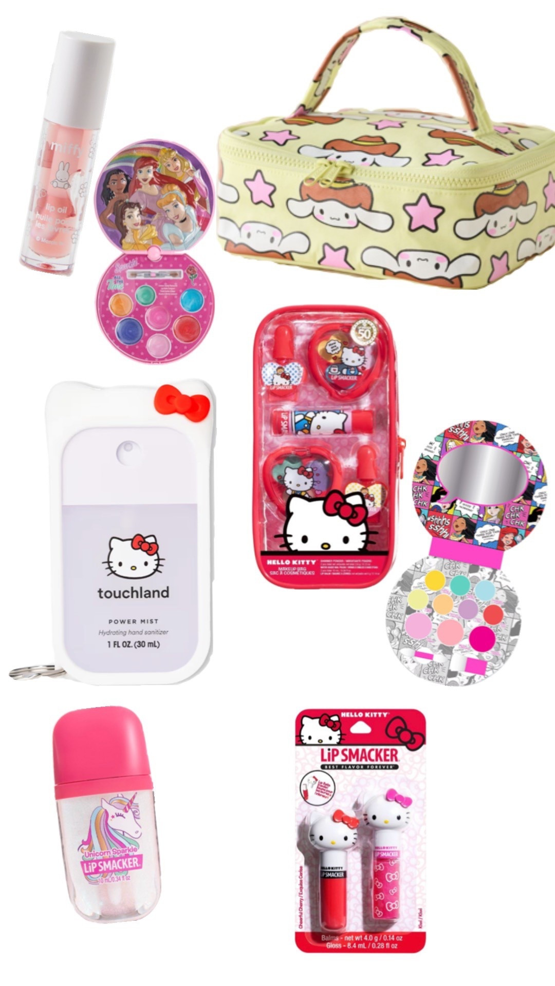 my daughter wanted ‘real makeup’ for her b day this year. this is what i came up with 💄💘 cutie little makeup bag + kid friendly makeup options 