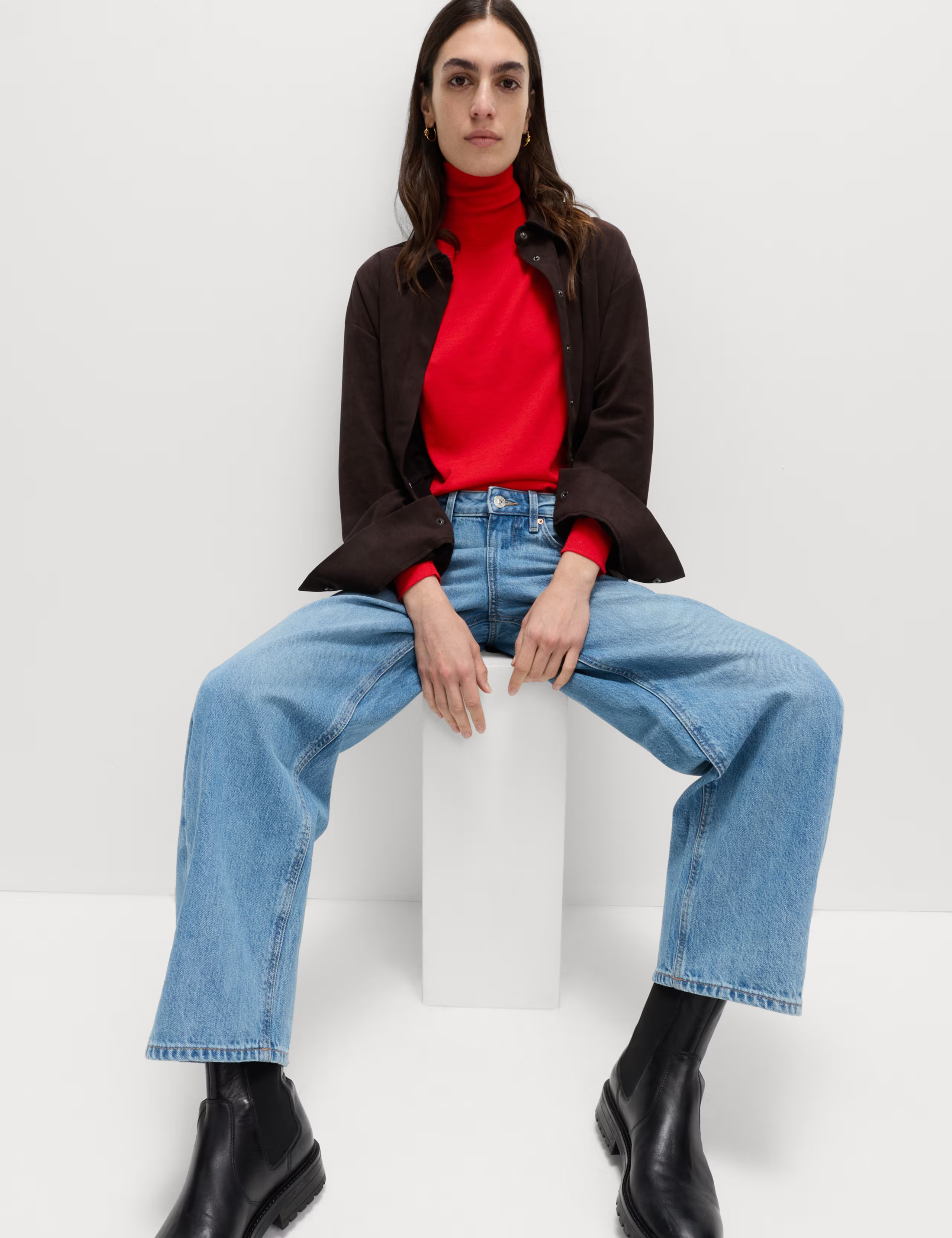 Pure Merino Wool Roll Neck Jumper | Marks & Spencer (UK)