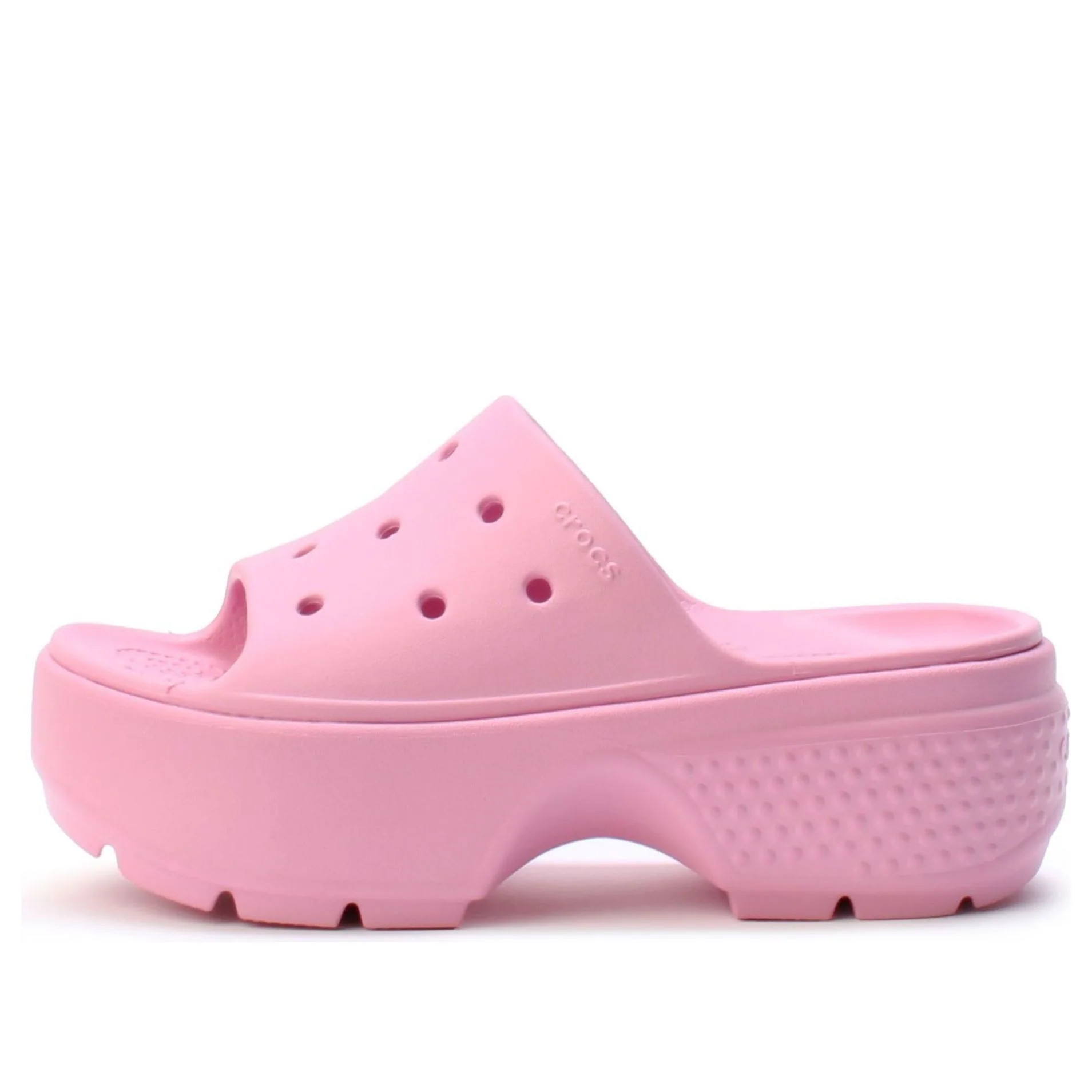 (WMNS) Crocs Stomp Slides 'Pink' 209346-6WY | KICKS CREW