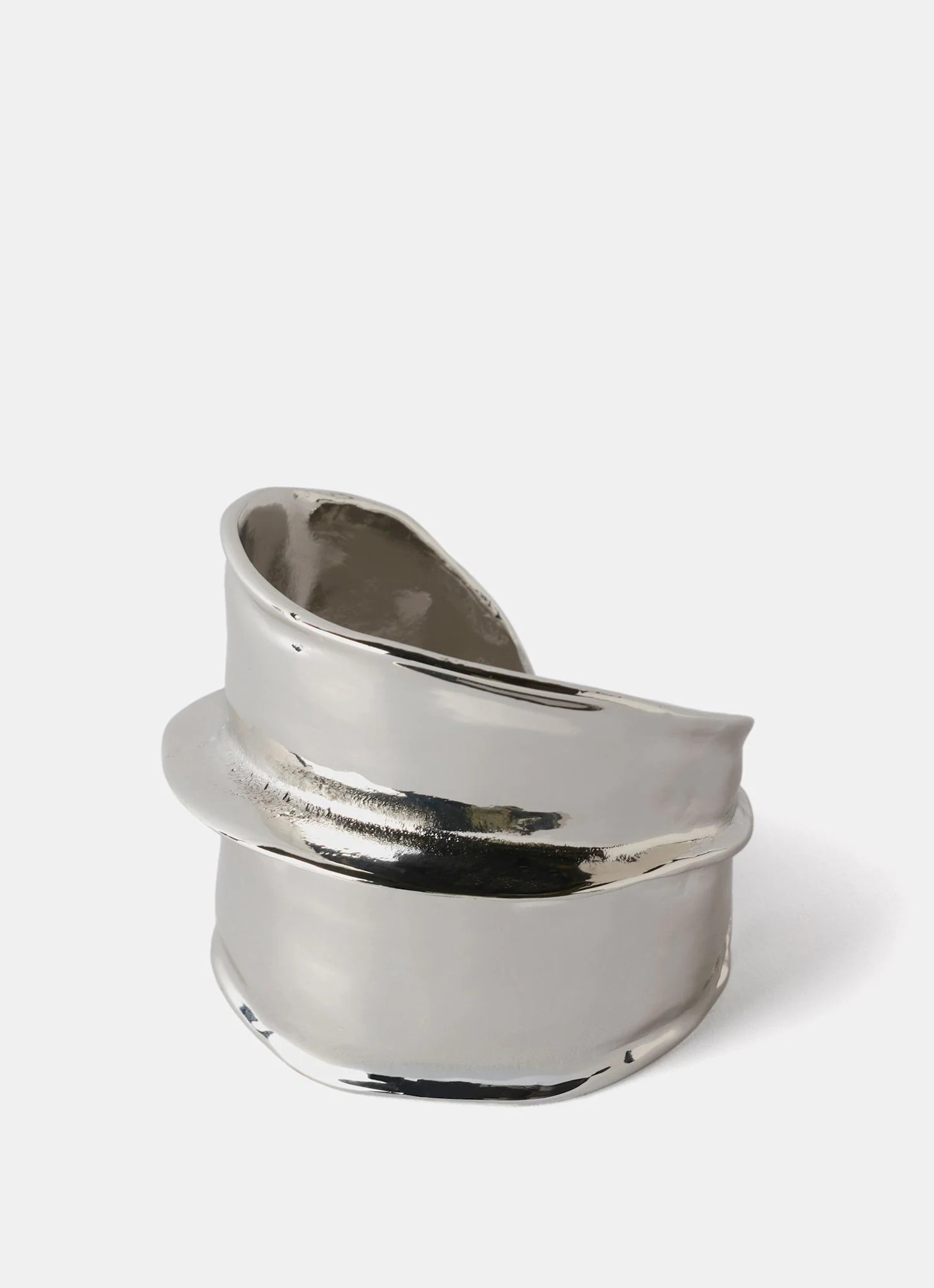 Silver Tone Cuff Bracelet | Mint Velvet