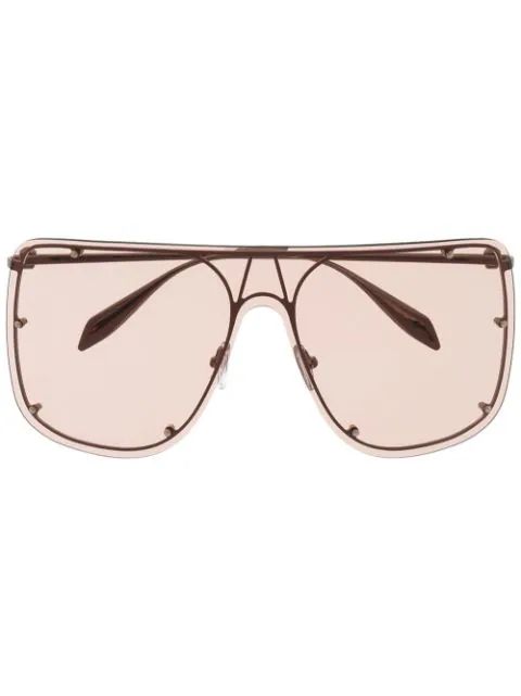 oversized-frame sunglasses | Farfetch (US)
