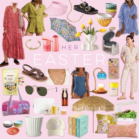 Celebrate Easter in style with our curated gift guide for her! From trendy clothing to must-have accessories and luxurious beauty products, there's no shortage of gift ideas to spoil yourself or drop hints to your husband. 

#EasterGifts #GiftsForHer #TreatYourself 

#LTKbeauty #LTKSeasonal #LTKfamily