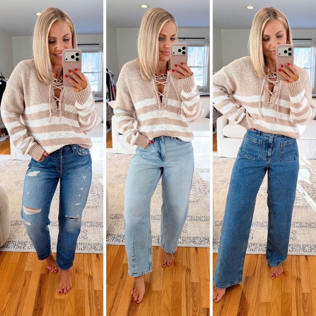 3 pairs of Target Denim you are going to want to grab for spring and all under $40!!👏

1st pair-mid rise boyfriend Jean- size 0
2nd pair-barrel leg Jean size 2
3rd pair- straight leg sailor jeans size 2 


Target finds, target fashion, target jeans, barrel leg jeans, target denim, affordable denim, jeans under $50, petite jeans, midsize fashion, petite fashion, spring fashion, spring outfits 

#LTKPetite #LTKSeasonal #LTKMidsize
