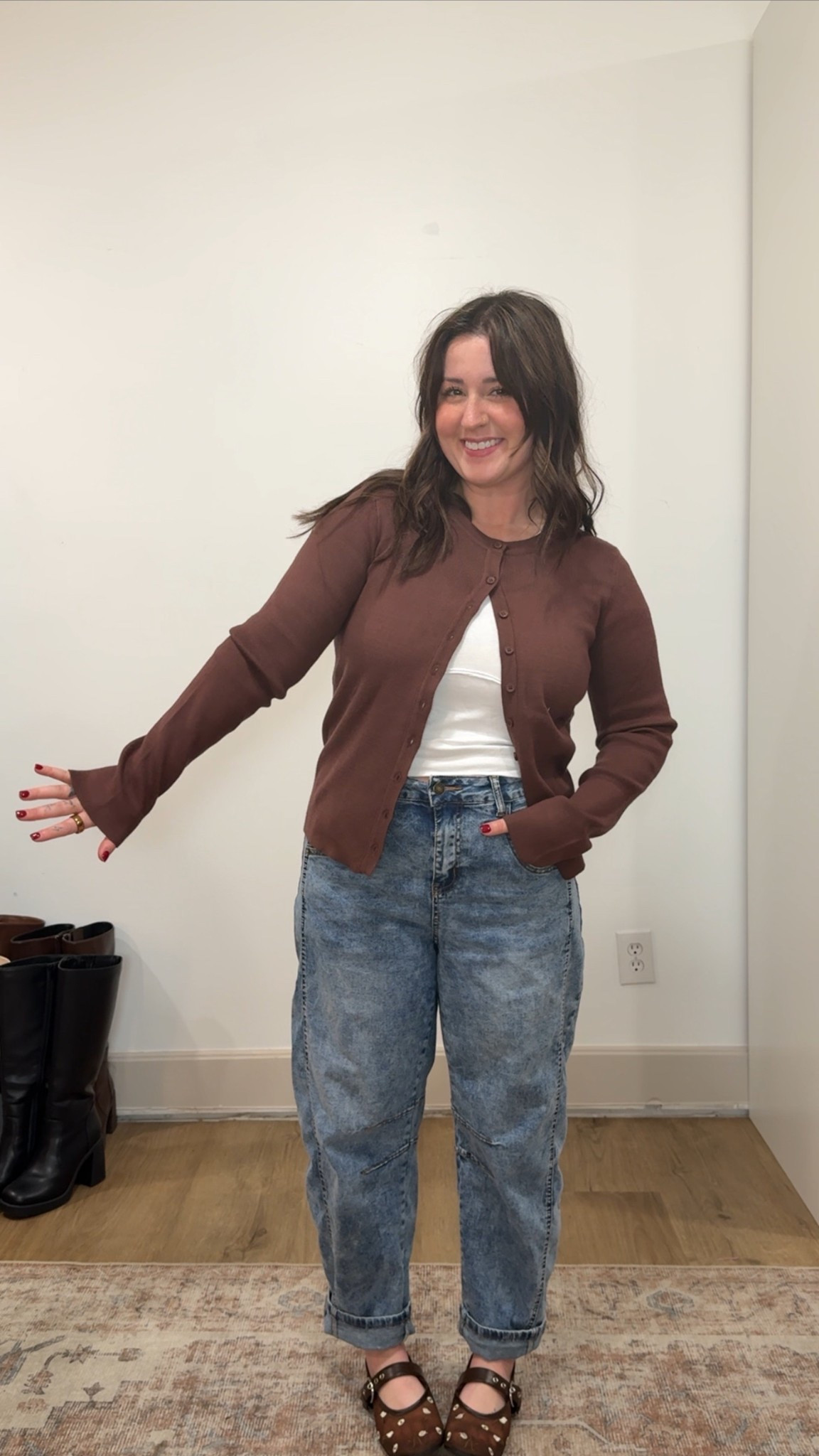 Six ways I style my cardigans! Works great for most seasons! Wearing a large in this cardigan and everything else runs TTS!

#LTKFindsUnder50 #LTKPetite #LTKootd