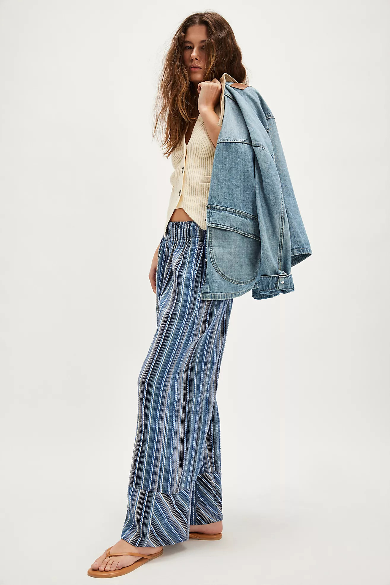 Day's End Stripe Pants | Free People (Global - UK&FR Excluded)