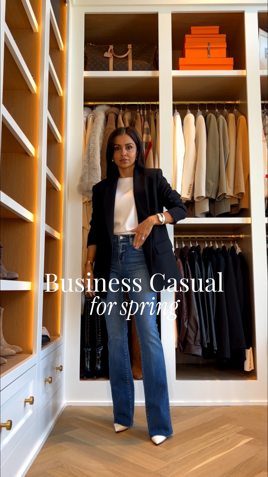 Business casual spring outfit / spring workwear / summer outfits
Zara blazer under $100 wearing an xs
Aritzia white tee wearing an xs
Veronica beard Beverly jeans wearing a 24 runs tts
Saint Laurent icare tote 



#LTKPetite #LTKOver40 #LTKWorkwear
