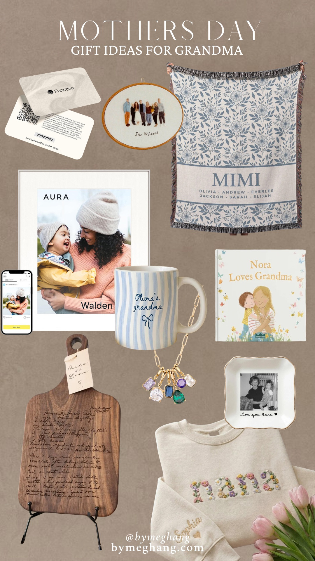 Mother's Day gift guide: for the grandma / grandmom / grandmother! The perfect gifts for your grandma or your mom who's now a grandma! 

#LTKMothersDay