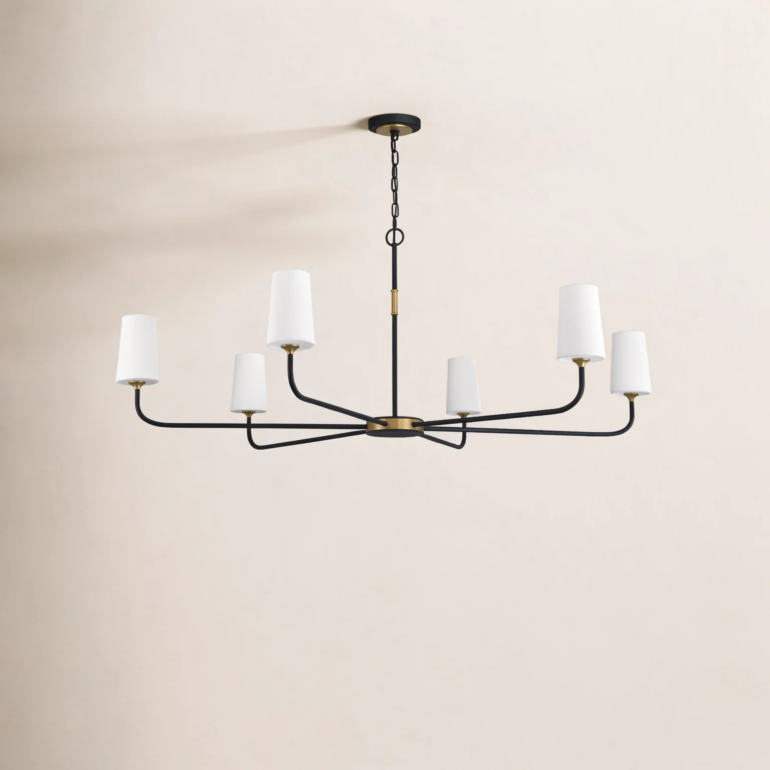 Arcuri 6 - Light Shaded Classic Chandelier | Wayfair North America