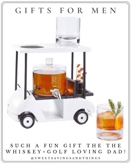 Cute Christmas idea for the golf and whiskey loving dad - golf cart decanter!

#LTKmens #LTKGiftGuide #LTKHoliday