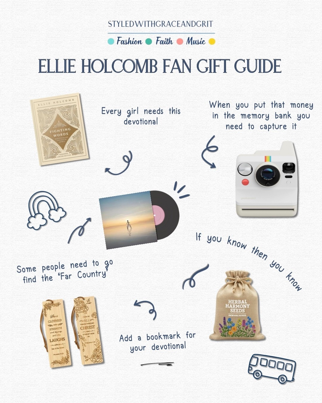 The ultimate fan-girl gift guide part three: Ellie Holcomb 

#LTKCyberWeek #LTKGiftGuide