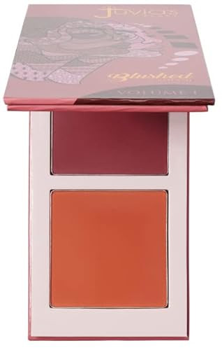 Juvia's Place Blushed Duo Blush - Two Tone Pigmented Buildable Pressed Mineral Powder - Rosy Natural Cheeks Matte Fresh Finish for All Skin Color -Volume1 | Amazon (US)