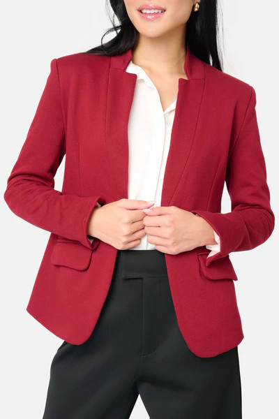 Notch Collar Blazer | Gibson
