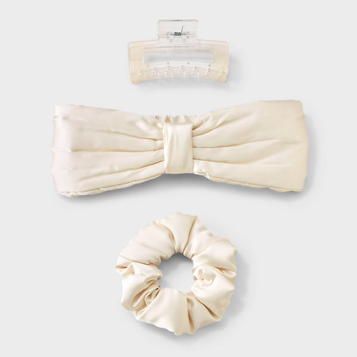 Spa Hair Set 3pk - A New Day™ Ivory | Target