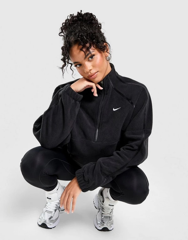Nike Training One Velvet Binding 1/4 Zip Polar Fleece | JD Sports (UK)
