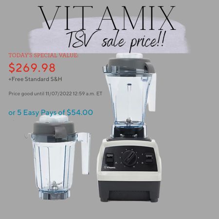Shop todays special value sale price on my Vitamix blender!!


@qvc #qvclove #ad 

#LTKSeasonal #LTKHoliday #LTKCyberweek