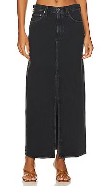 AGOLDE Leif Low Slung Skirt in Spider from Revolve.com | Revolve Clothing (Global)