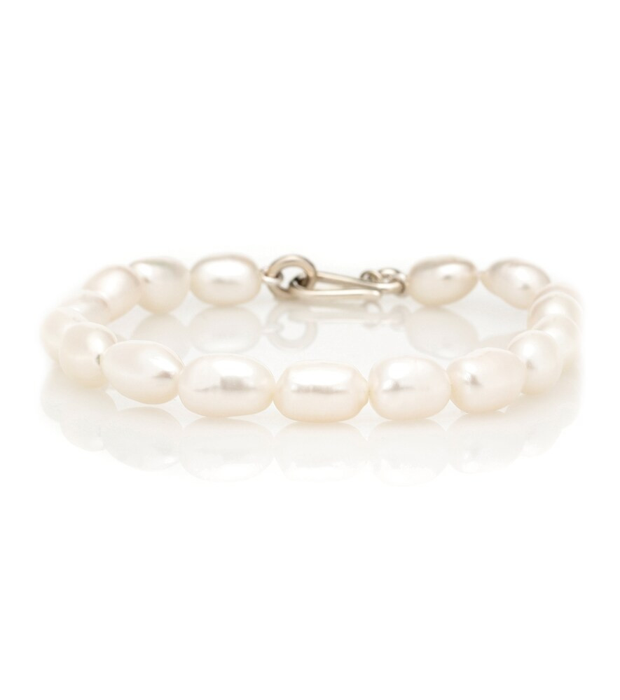 Sterling silver and baroque pearl anklet | Mytheresa (US/CA)