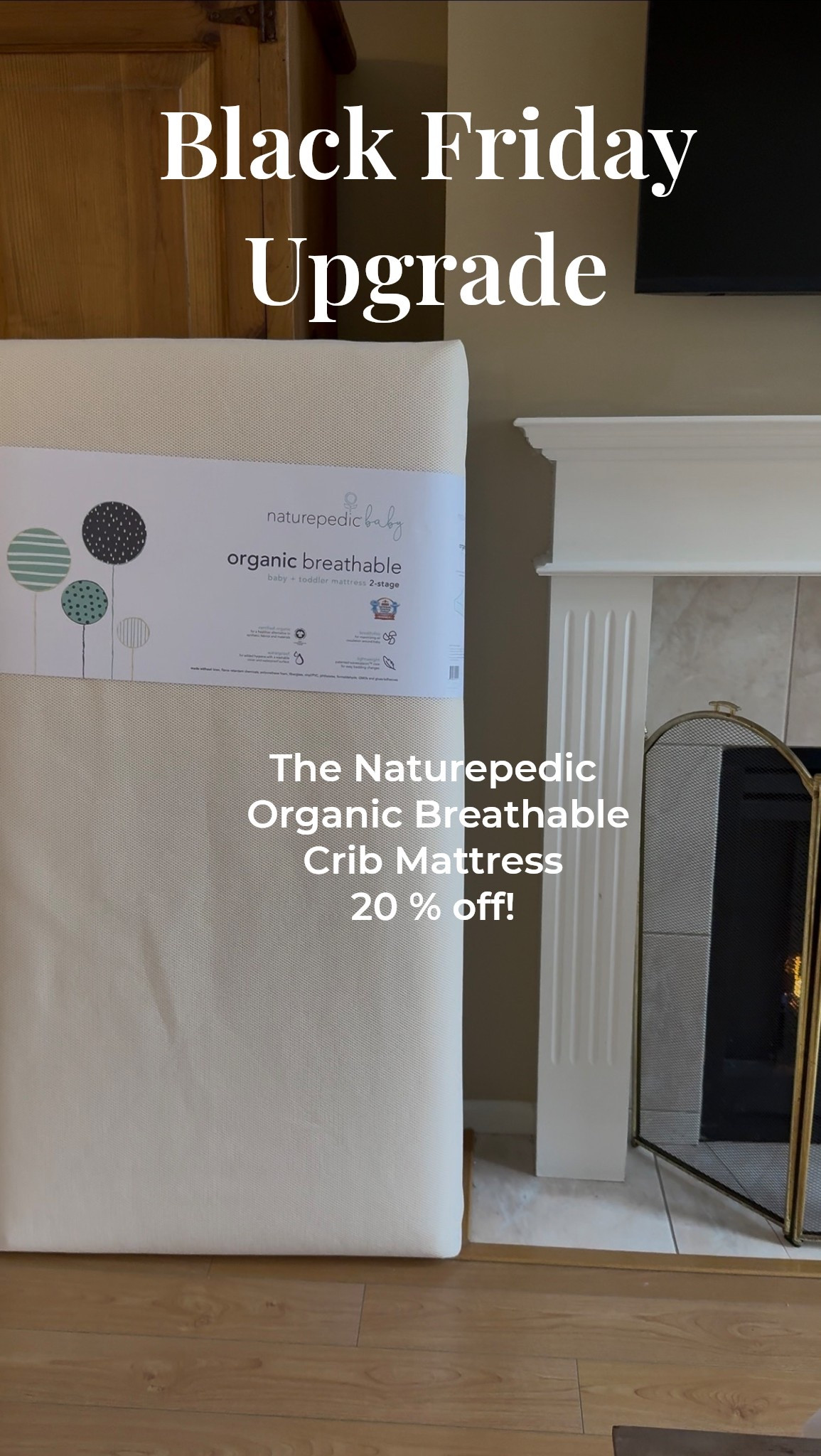 Naturepedic’s Organic Breathable Crib Mattress is GOTS certified organic, MADE SAFE® certified, EWG VERIFIED®, and GREENGUARD® Gold certified. 🍼 No flame retardants, no polyurethane foam, no sketchy chemicals — just certified organic materials you can actually feel good about! 

@naturepedic @naturepedicbaby #Naturepedic #ComfortWithoutChemicals, #OrganicMattress, #EWG #organic, EWGverified, nontoxic, babysafety, babysleep