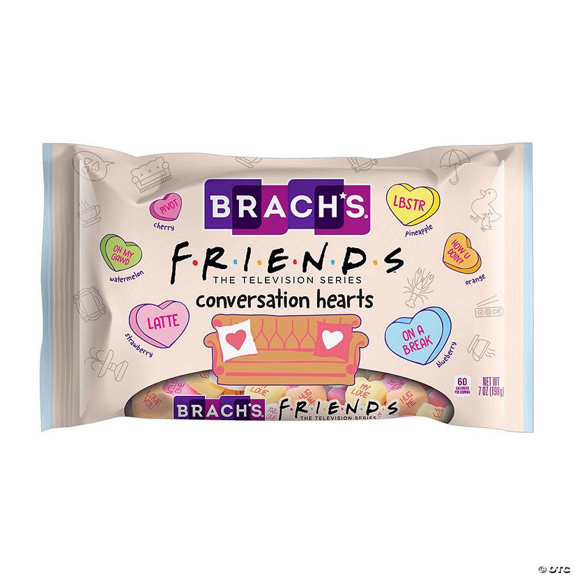 Brachs® Candy FRIENDS™ Conversation Hearts - 121 Pc. | Oriental Trading Company