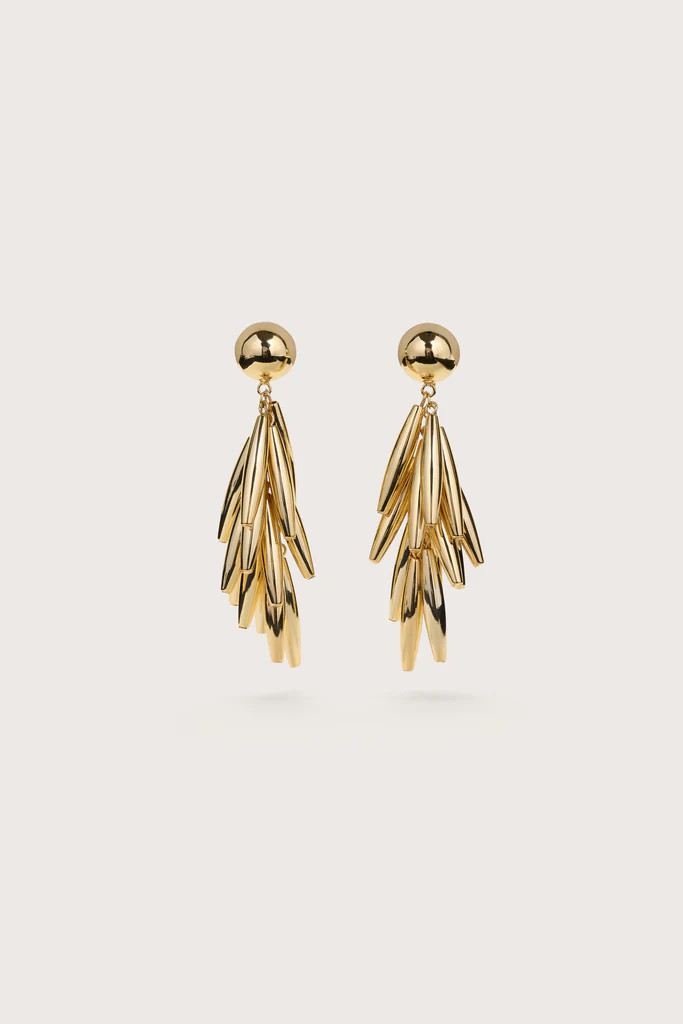SUNELLA EARRING - SHINY BRASS | Cult Gaia - US