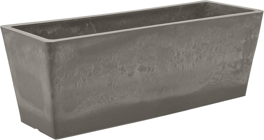 Amazon.com : Arcadia Garden Products PSW U45CT Plastic/Stone/Wood Composite Simplicity Window Box... | Amazon (US)