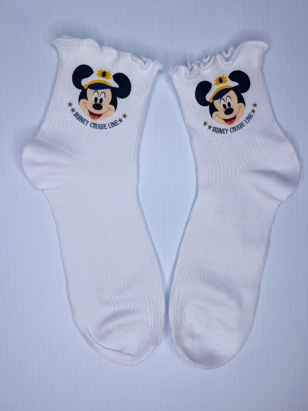 Mouse Cruise Ruffle Socks - Etsy | Etsy (Global)