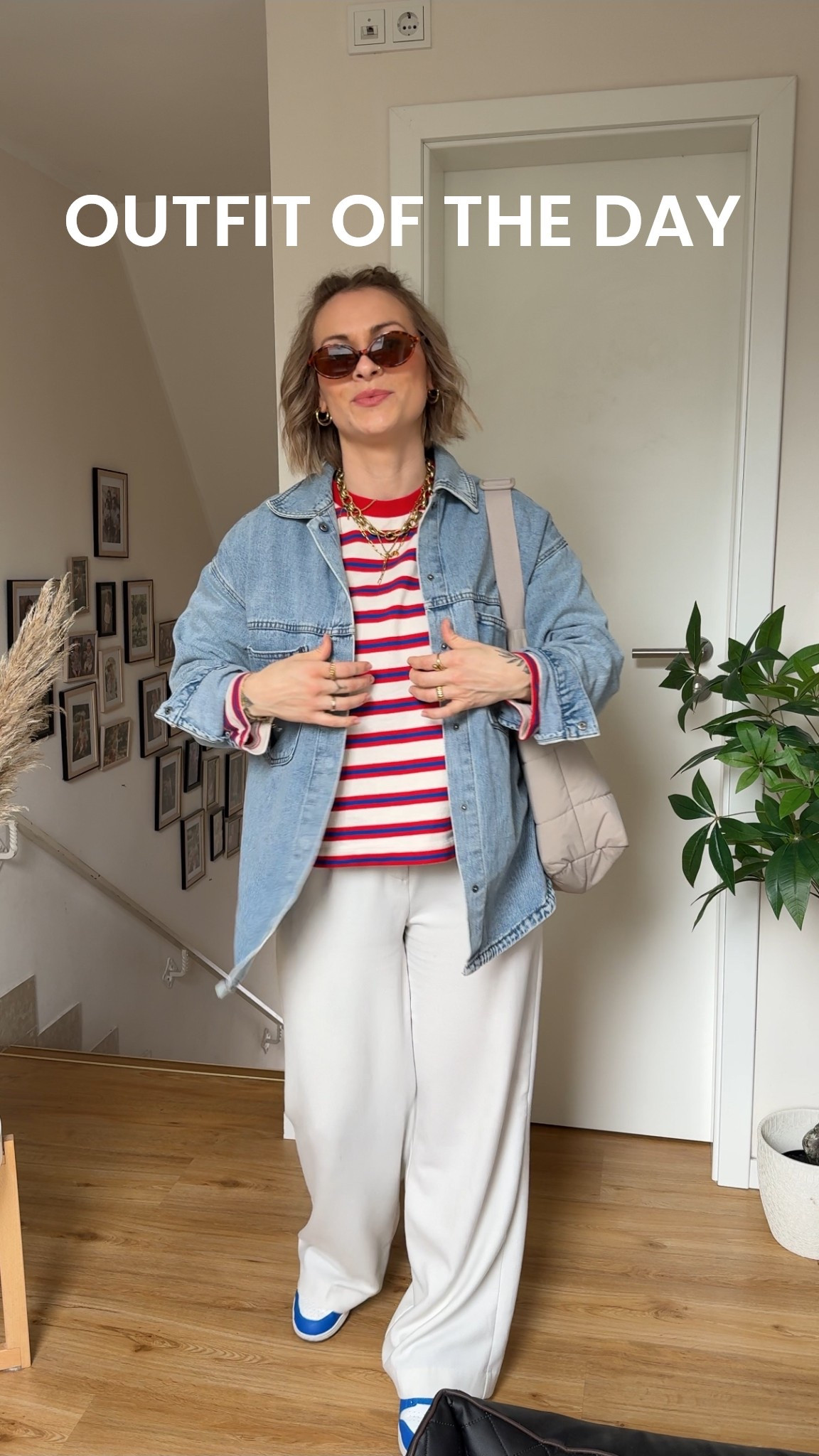 OOTD ❤️💙 #jeansjacke #shaket #jeans #denim #denimlook #streifen #armedangels #longsleeve 

#LTKdeutschland #LTKstyletip #LTKspring