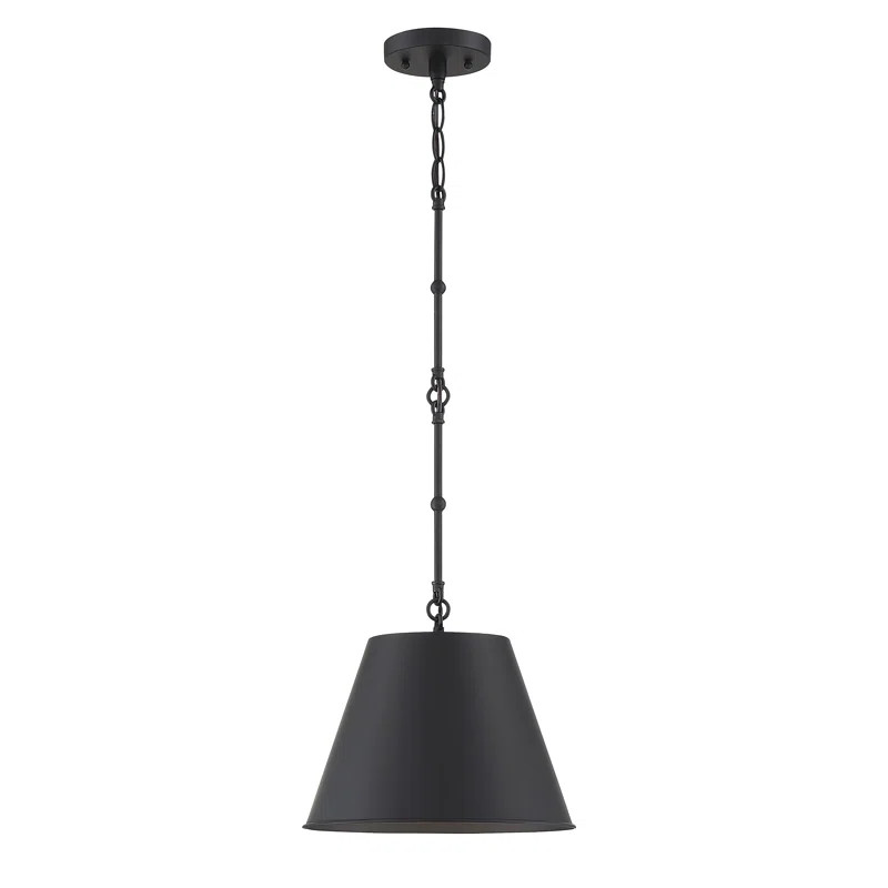 Nadeau 1-Light Single Cone Pendant | Wayfair North America