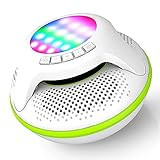 Qisebin Bluetooth Speaker, Floating Pool IPX7 Waterproof Portable Wireless Shower Speakers with 12W  | Amazon (US)