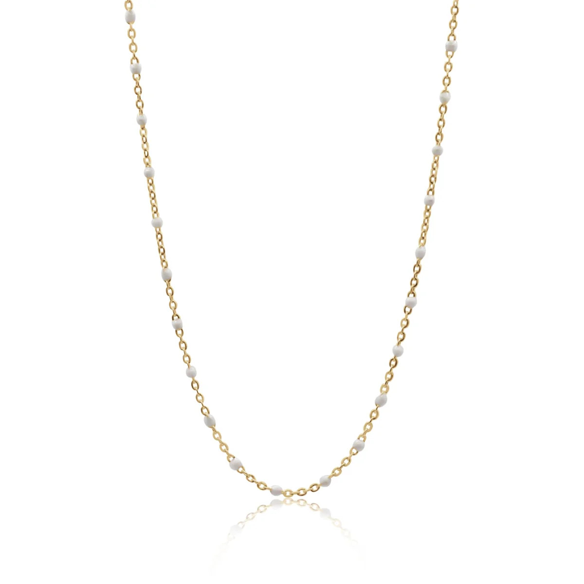 Dayton - 14k Gold Filled Enamel Necklace | Bowood Lane