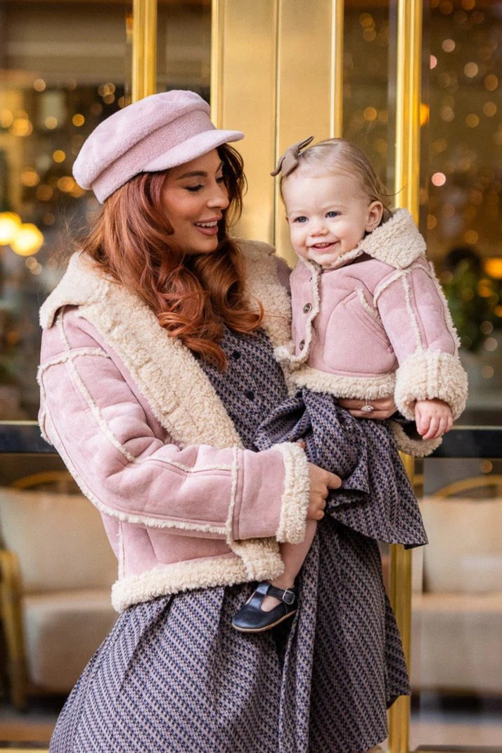 Mini Blush Coat in Pink | Ivy City Co