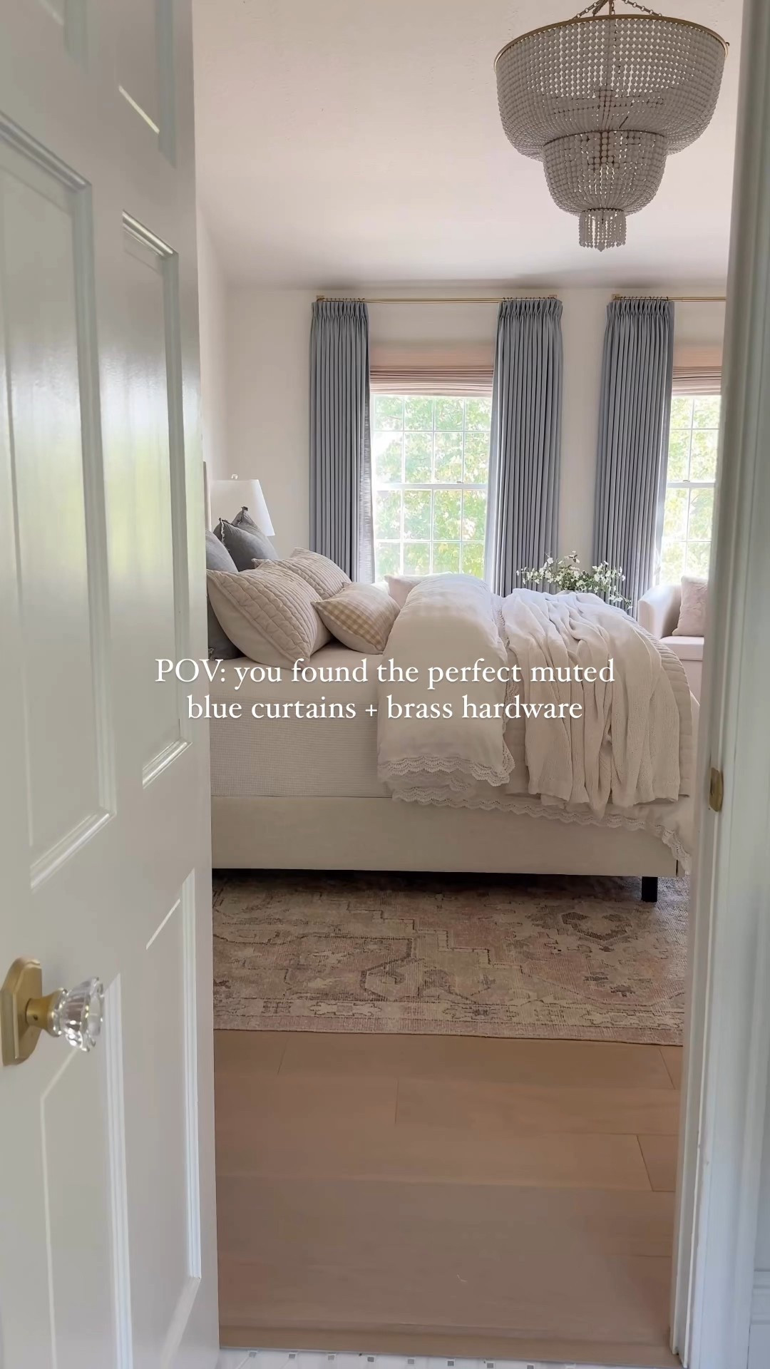 Curtain details:
Isabella heavyweight polyester cotton blend
Winter Sky
Triple pleated header
Room darkening liner
memory training
My curtain measurements 95”L x 75”W (bedroom)

My curtain measurements 91”L x 60”W (bathroom)

Roman Shade:
Marble white
Outside mount
Room darkening liner

Use code: BLUSHINGBOHO15 for 20% off!

Curtains, window treatments, home decor, drapery, pinch pleat curtains, pinch pleat drapery, Amazon curtains, window coverings

#LTKSummerEdit #LTKStyleTip #LTKHome