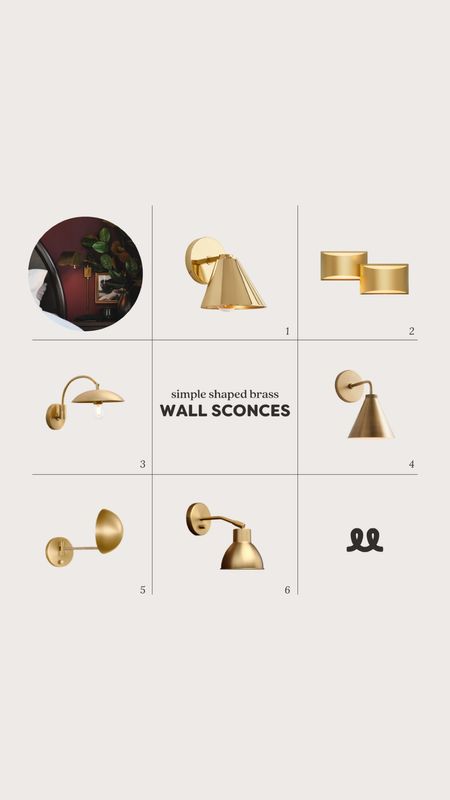Brass sconces with a similar vibe to the vintage ones in our primary bedroom 

#LTKhome