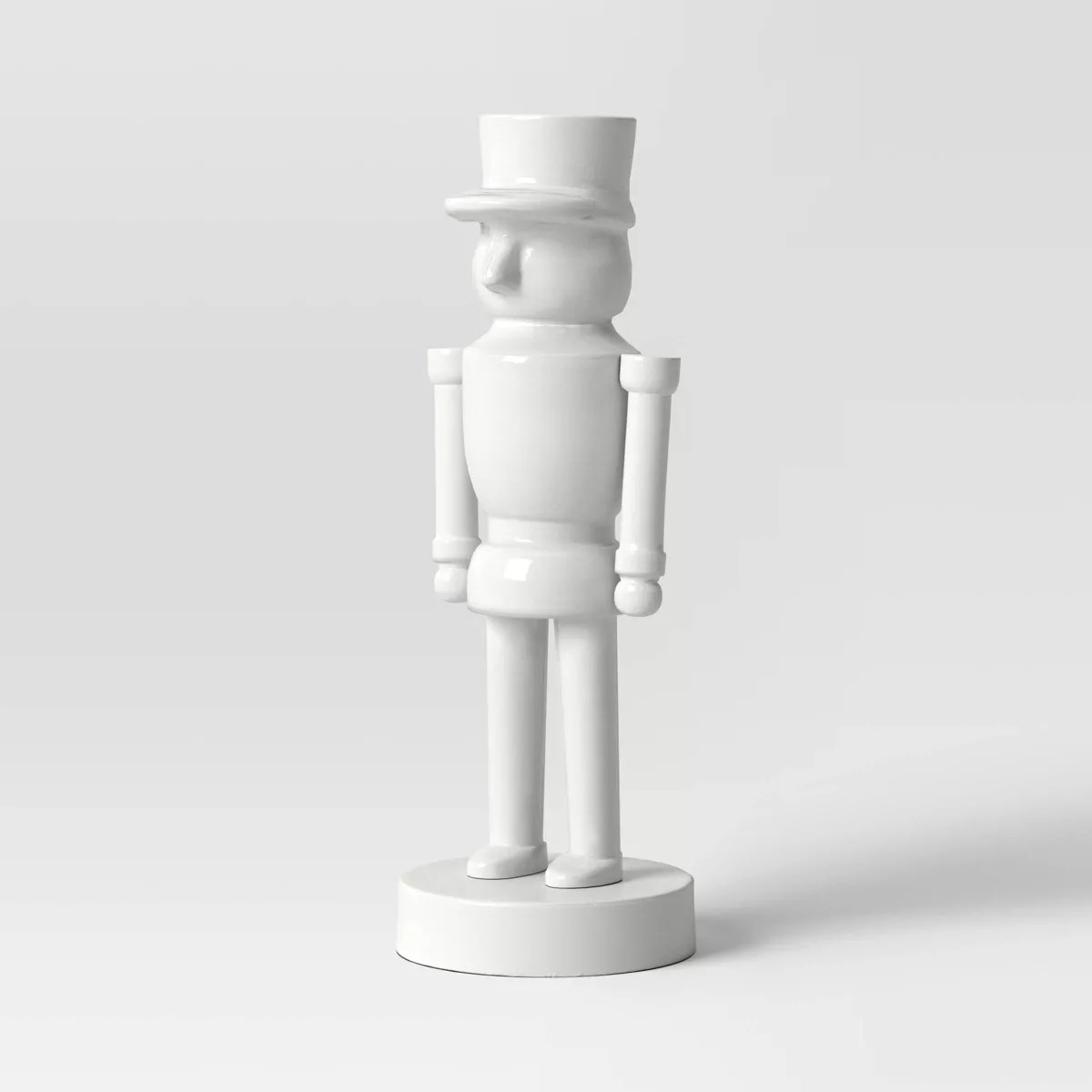 Christmas Small Aluminum Nutcracker White - Threshold™ | Target