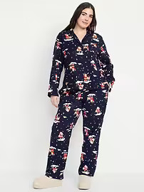 Flannel Pajama Set for Women | Old Navy (US)