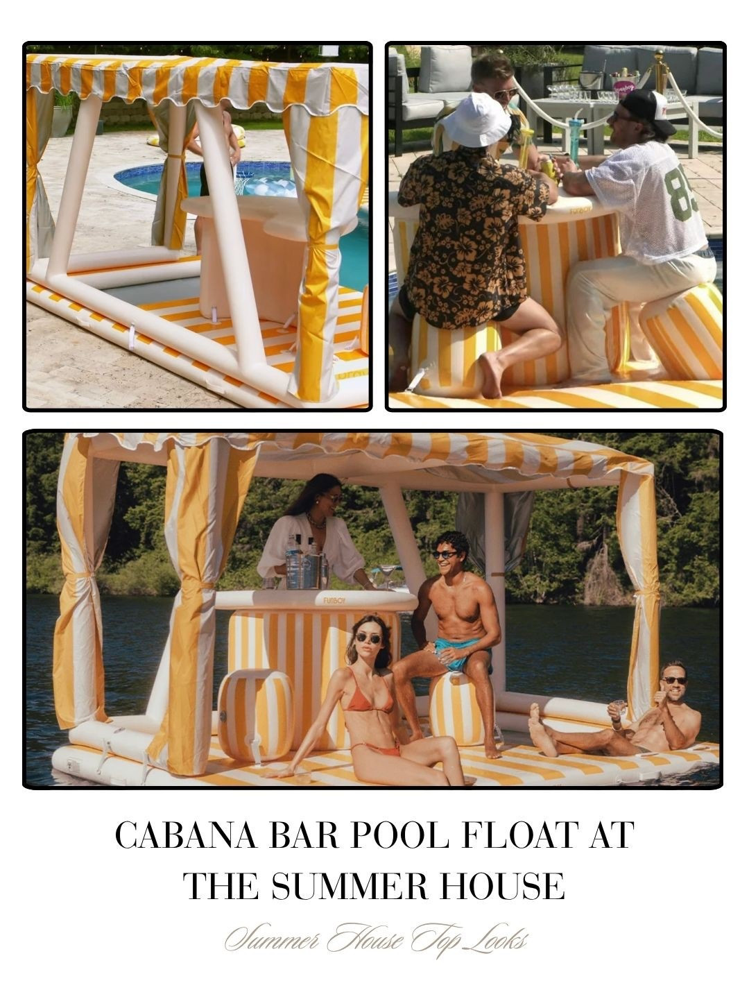 Cabana Bar Pool Float at The Summer House 