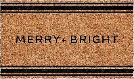 Calloway Mills 109042436 French Stripe Merry + Bright Doormat 24" x 36" | Amazon (US)