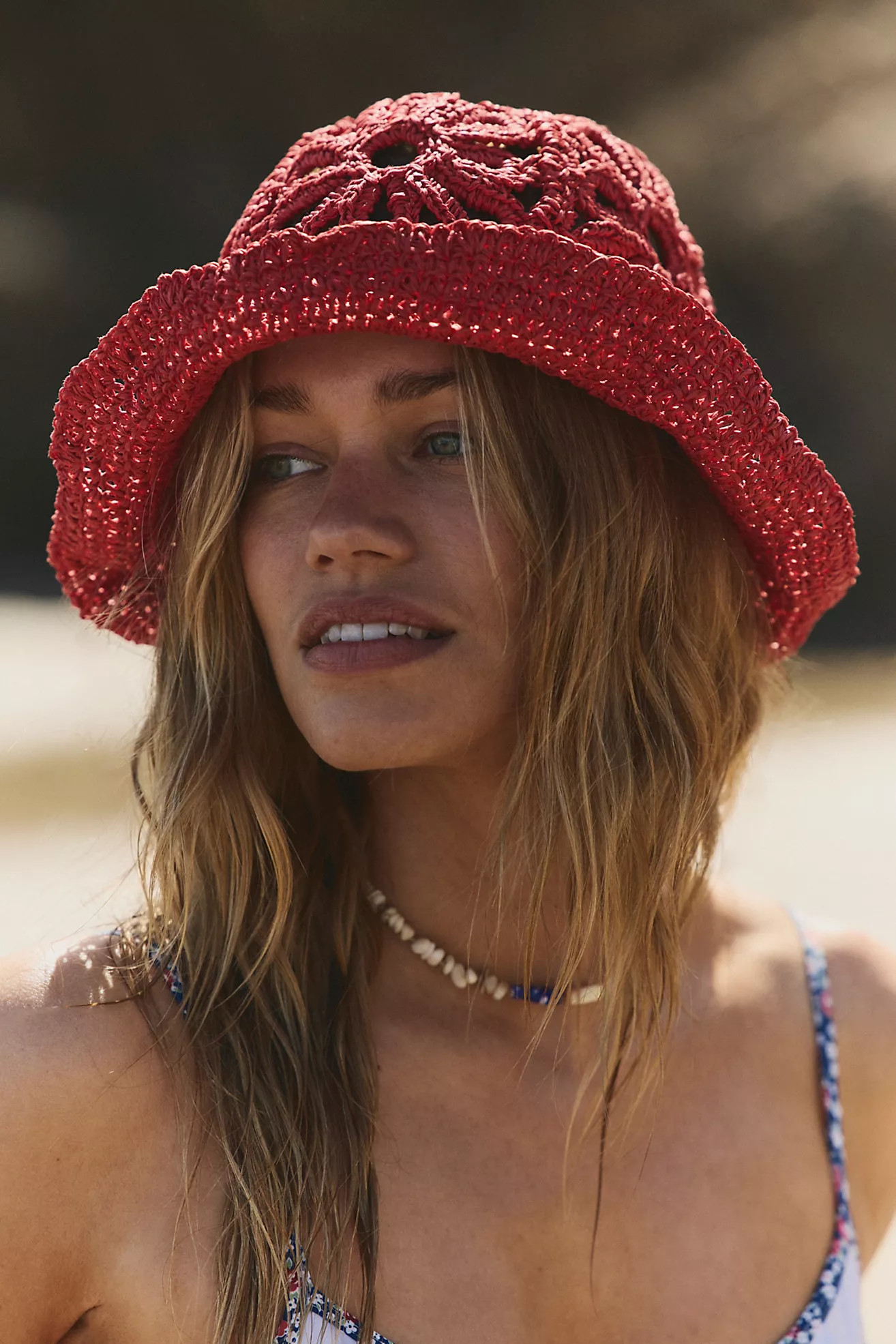 Cut-Out Daisy Straw Hat | Free People (Global - UK&FR Excluded)