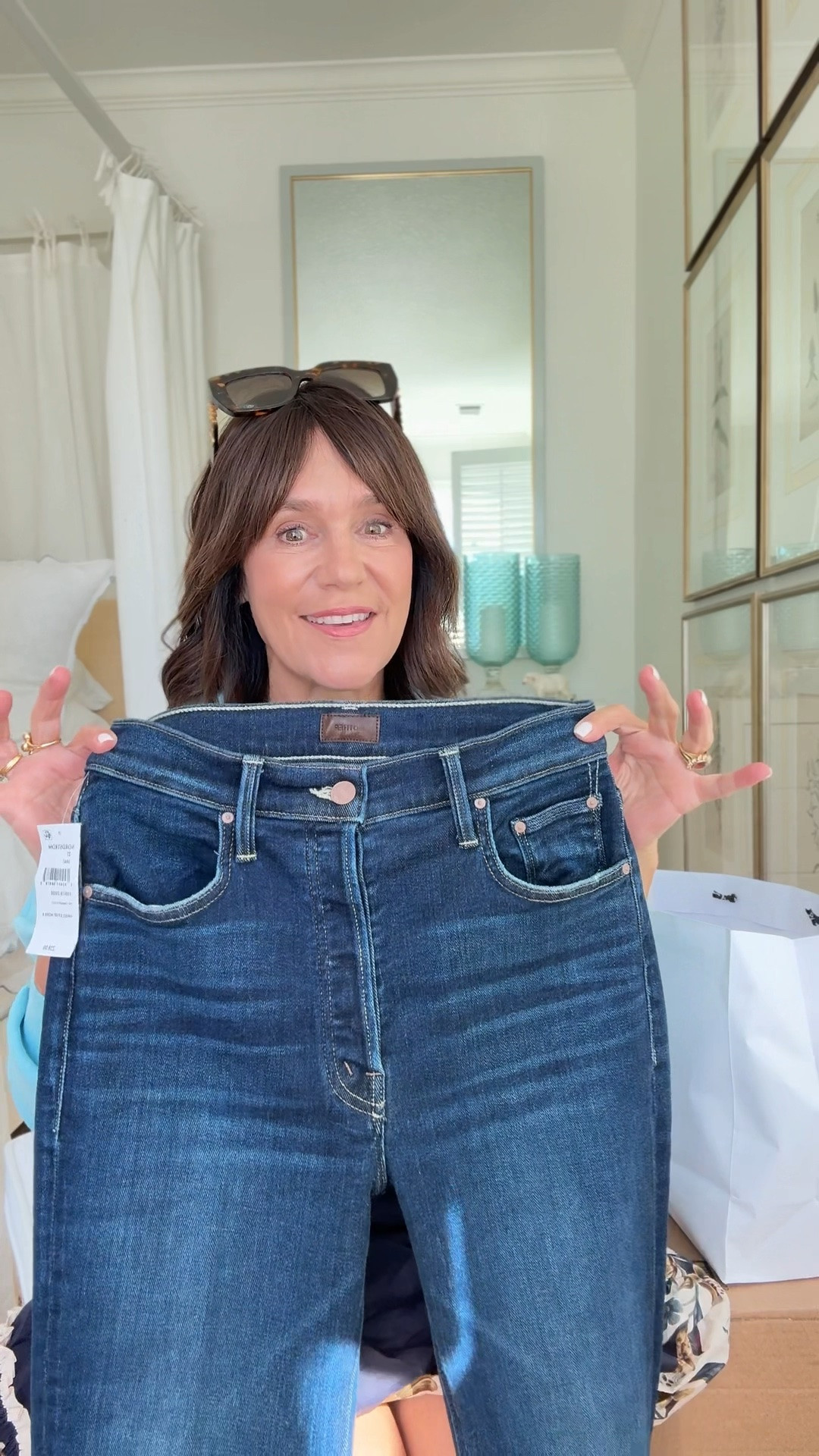 I’m always on the hunt for the next best jeans, and these are one of my top contenders for fall! These have a slimmer straight leg, which is trending right now. Wear them with flats, slingbacks, boots … so many options! Fit runs true to size. I bought my usual size - 27.

#LTKSeasonal #LTKOver40 #LTKmomlife