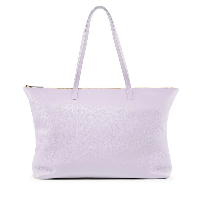 Aleena Soft Zippered Tote | Leatherology