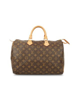 Louis Vuitton Speedy 35 Monogram Coated Canvas Top Handle Bag on SALE | Saks OFF 5TH | Saks Fifth Avenue OFF 5TH