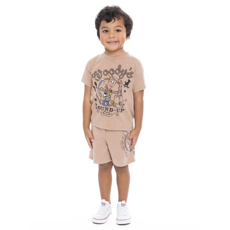 Toy Story Toddler Graphic Tee and Shorts Set, 2-Piece, Sizes 12M-5T | Walmart (US)