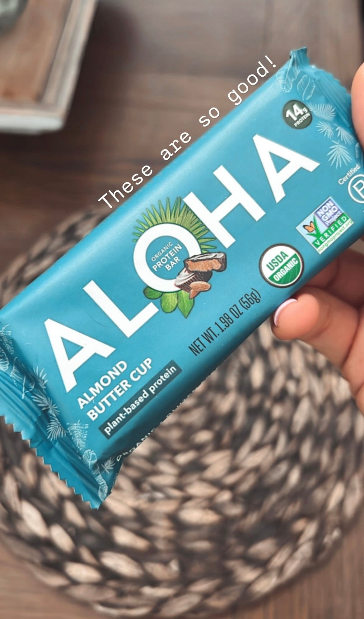 14g protein | 10g fiber. Almond butter cup plant based protein bars. 

#LTKActive #LTKMidsize #LTKBeauty