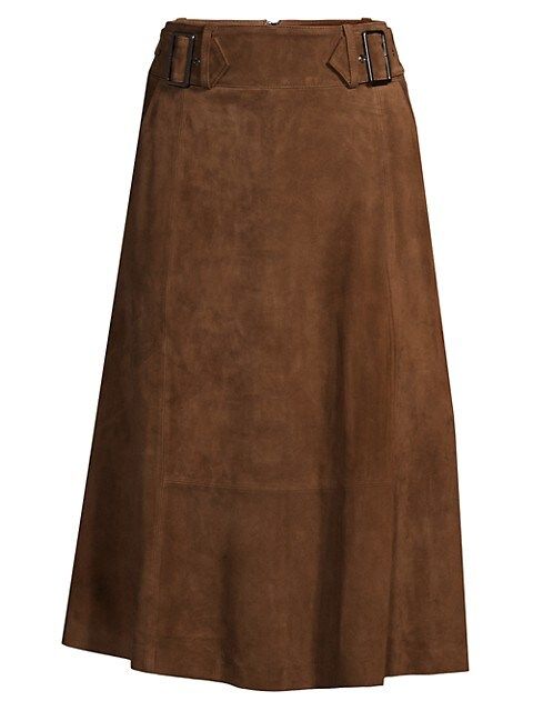 Sylvie Suede Skirt | Saks Fifth Avenue