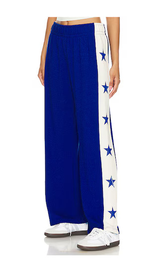 Tawny Track Pant in Blue & Bone | Revolve Clothing (Global)